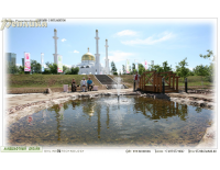 Искусственный водоем. Астана